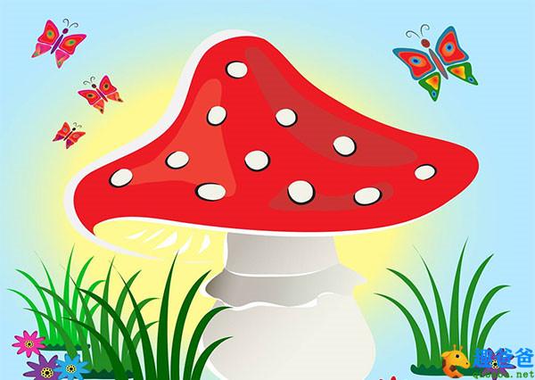 幼儿故事：蘑菇伞